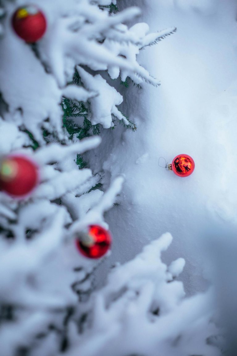 sneeffekt juletræ